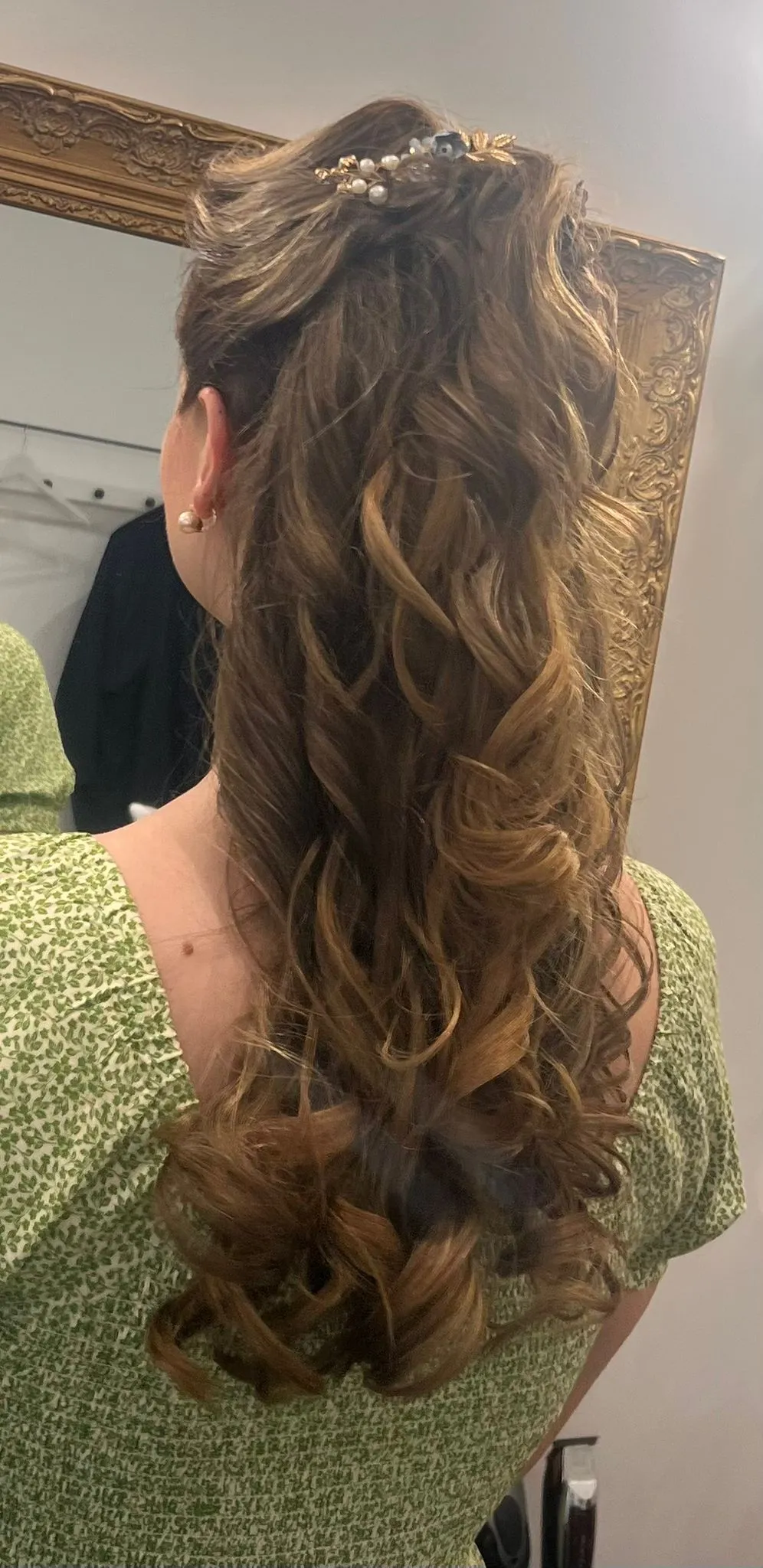 chignon élégant