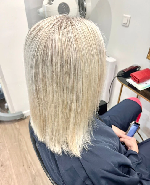 bayage blond cendre