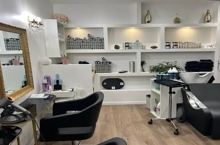 interieur salon de coiffure